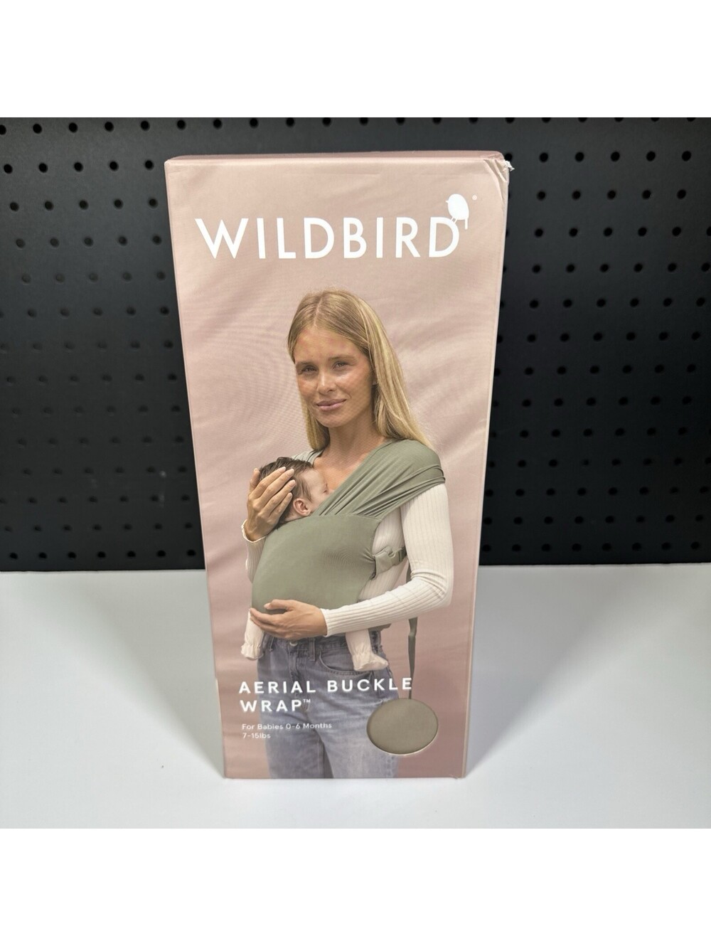 Aerial Buckle Wrap - 0-6 Months - Standard (XS-XL) Desert Lark - Newborn